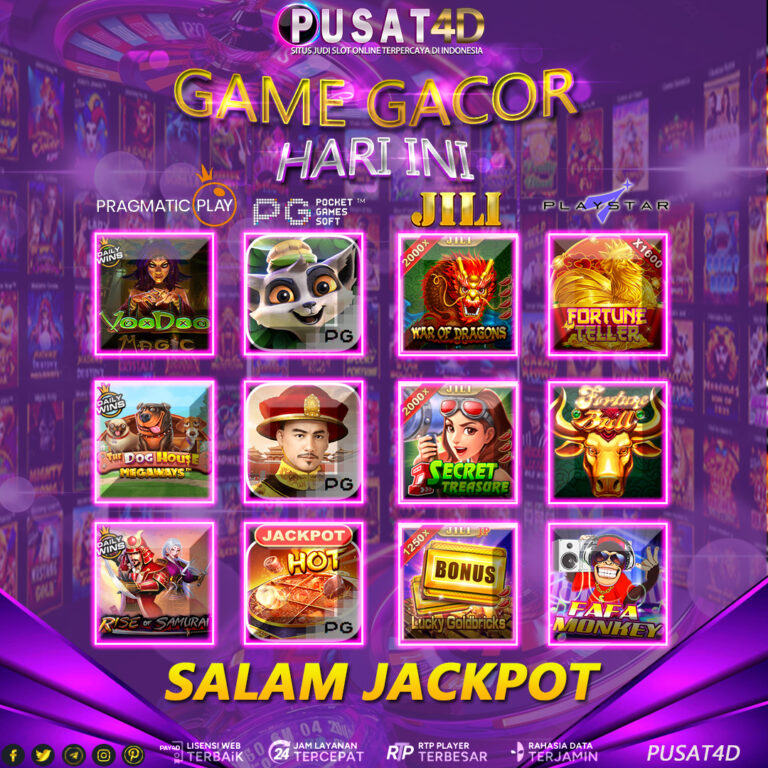 GAME GACOR 24 MARET 2024 | SITUS SLOT ONLINE PUSAT4D