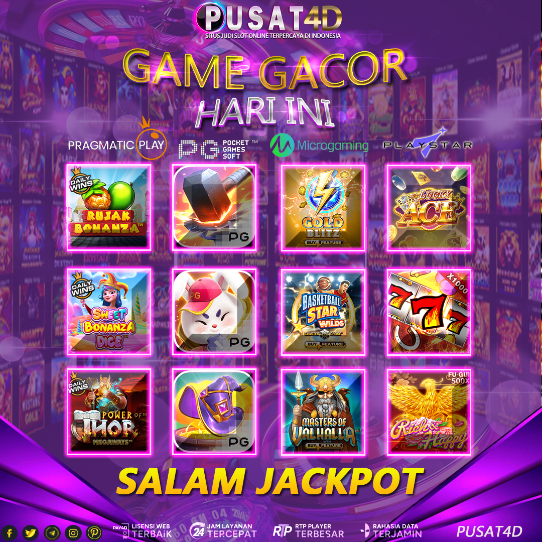 GAME GACOR 30 MARET 2024 | SITUS SLOT ONLINE PUSAT4D