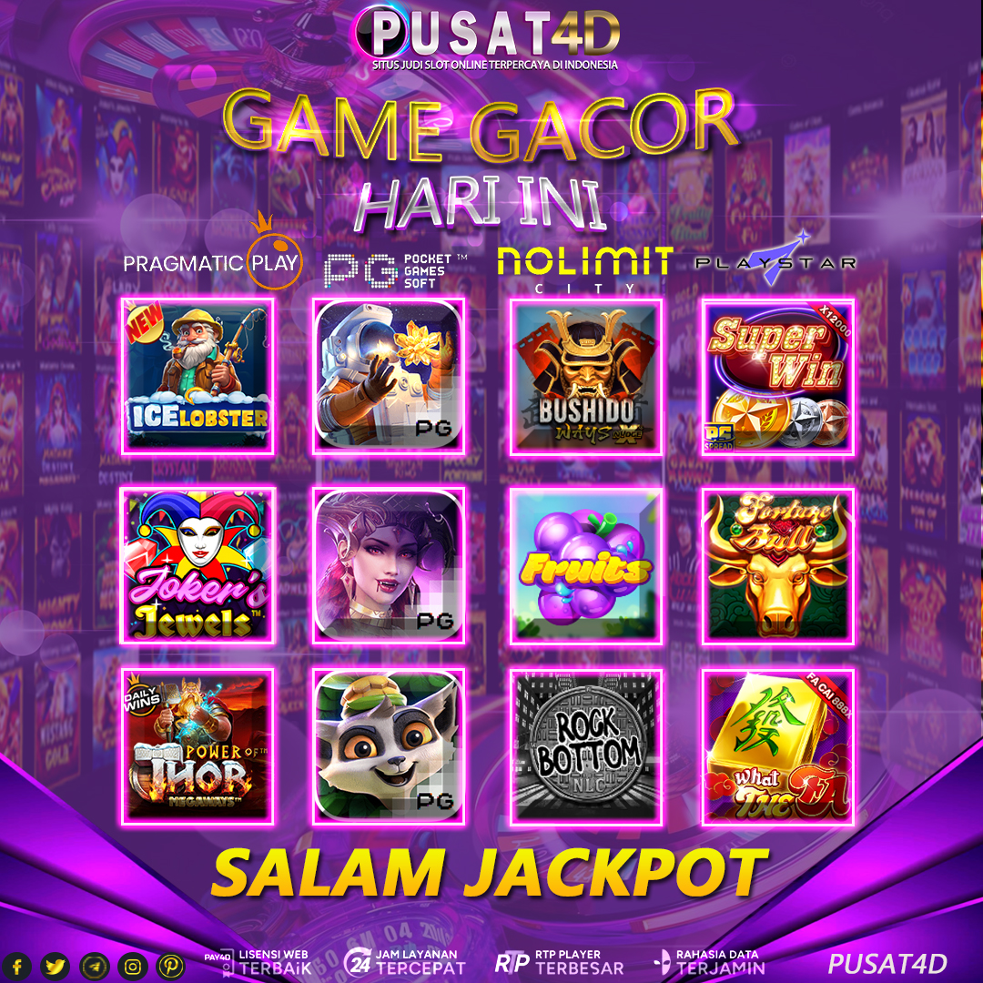 GAME GACOR 27 APRIL 2024 | SITUS SLOT ONLINE PUSAT4D