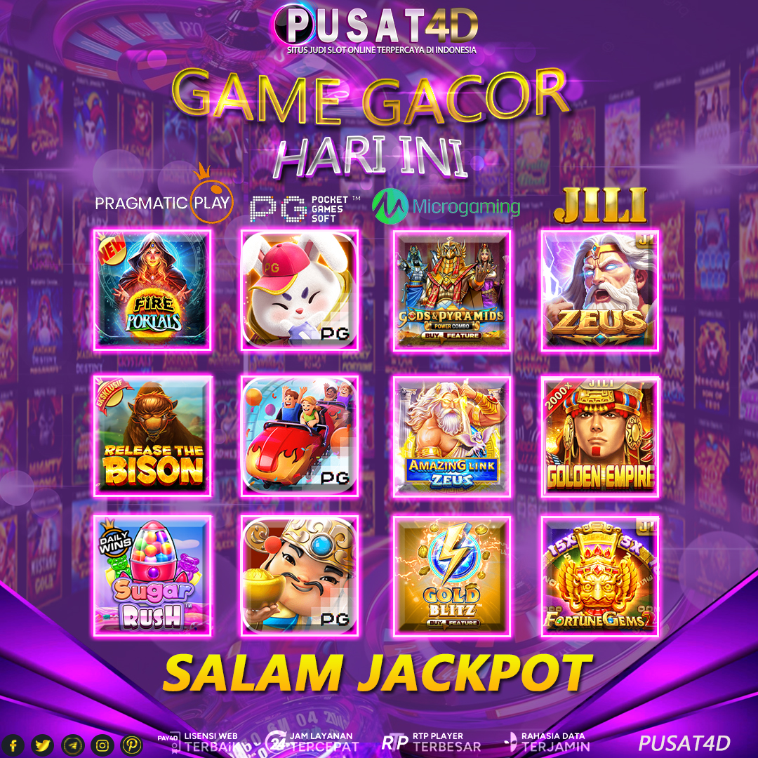 GAME GACOR 06 APRIL 2024 | SITUS SLOT ONLINE PUSAT4D