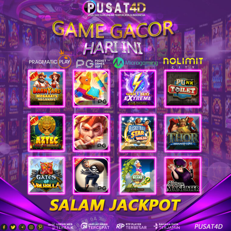 GAME GACOR 26 APRIL 2024 | SITUS SLOT ONLINE PUSAT4D