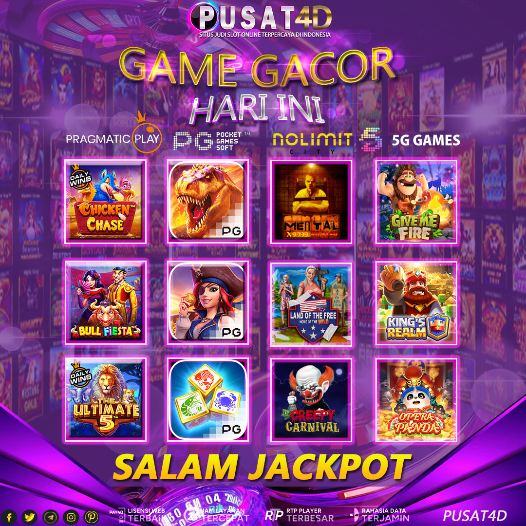 GAMES GACOR 04 AGUSTUS 2024 | SITUS RESMI PUSAT4D